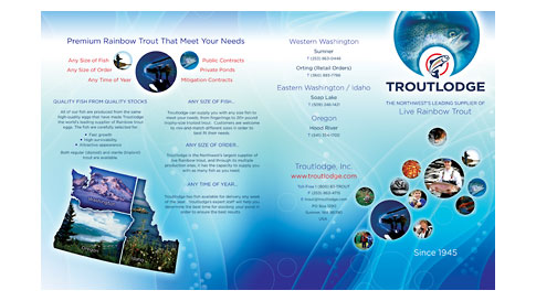 Troutlodge Live Fish Brochure